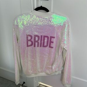 Hayley Paige BRIDE bomber jacket, size S